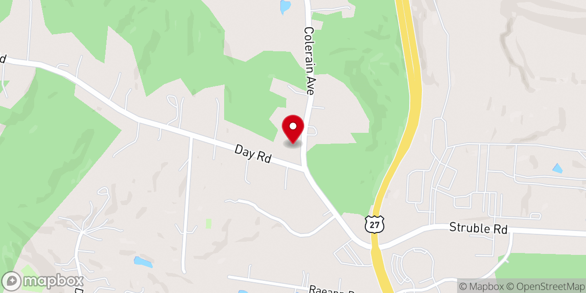 Map showing location of Christ Prince of Peace United Methodist Church