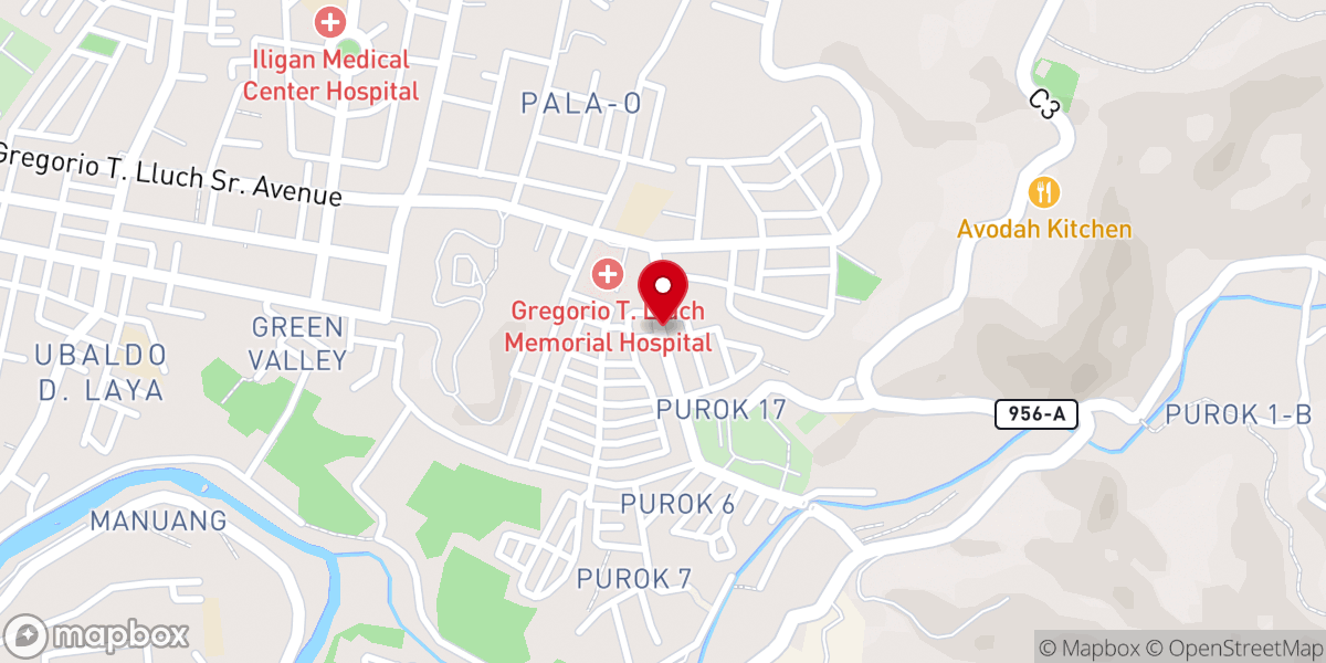 Map showing location of The International Family Ministries of River of Life, Inc.
