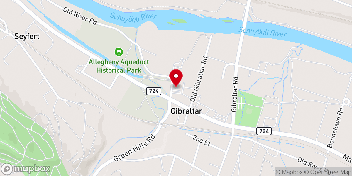 Map showing location of Jerusalem Pentecostal Church of God