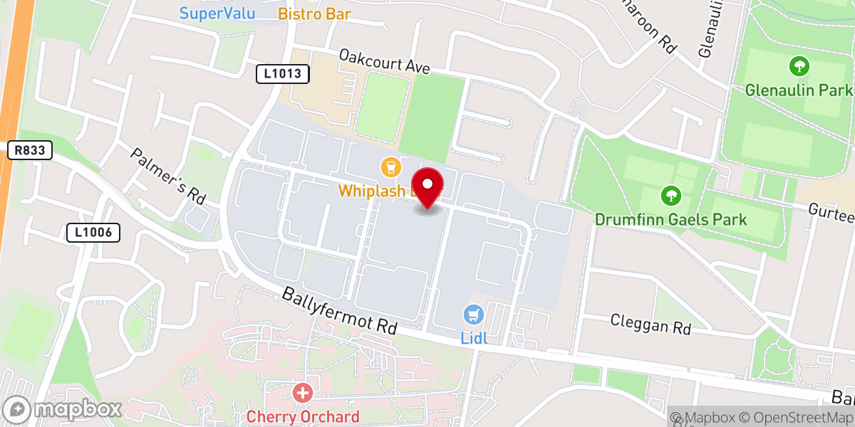 Map showing location of New Life International Ministries