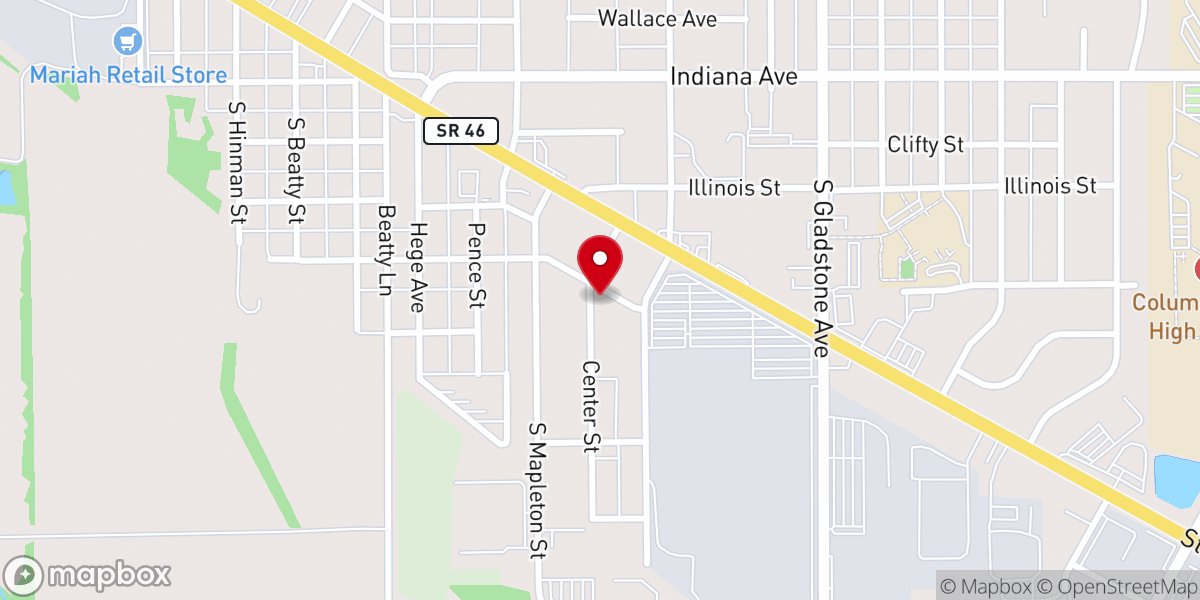 Map showing location of Love Chapel Office
