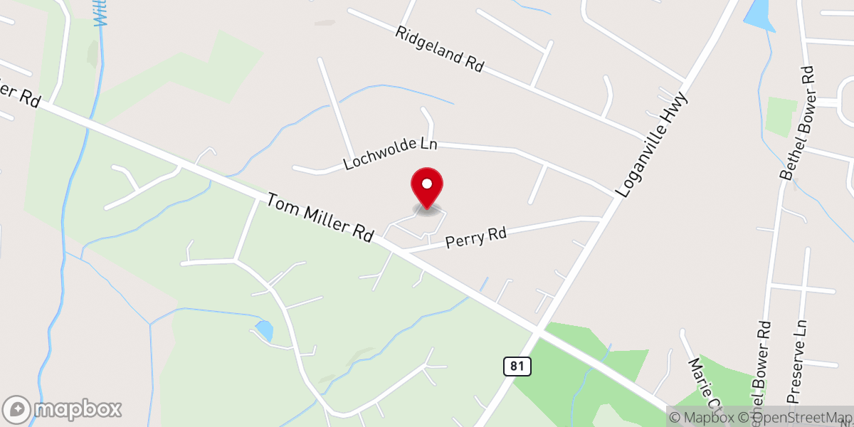 Map showing location of Restoration Church