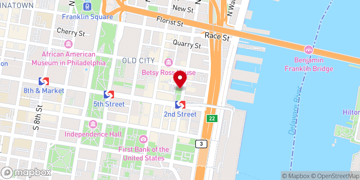 Map showing location of Christ Church