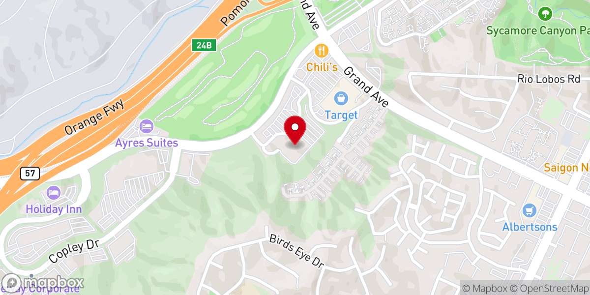 Map showing location of Golden Springs Christian Bookstore