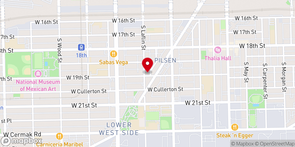 Map showing location of Bethel Family