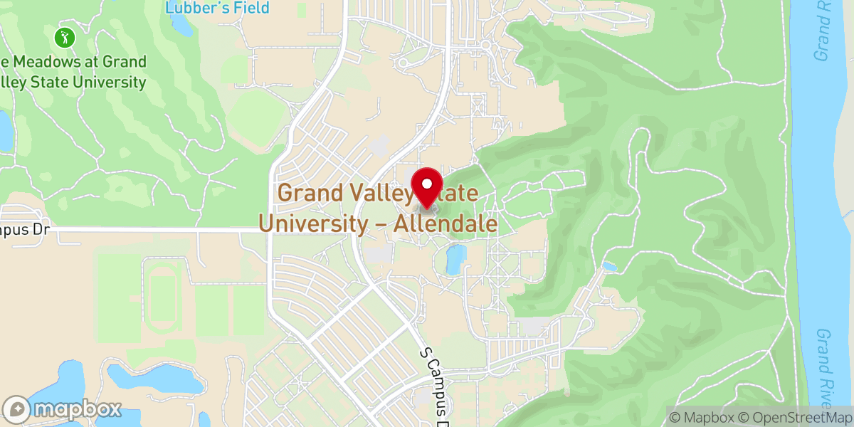 Map showing location of Catholic Campus Ministry