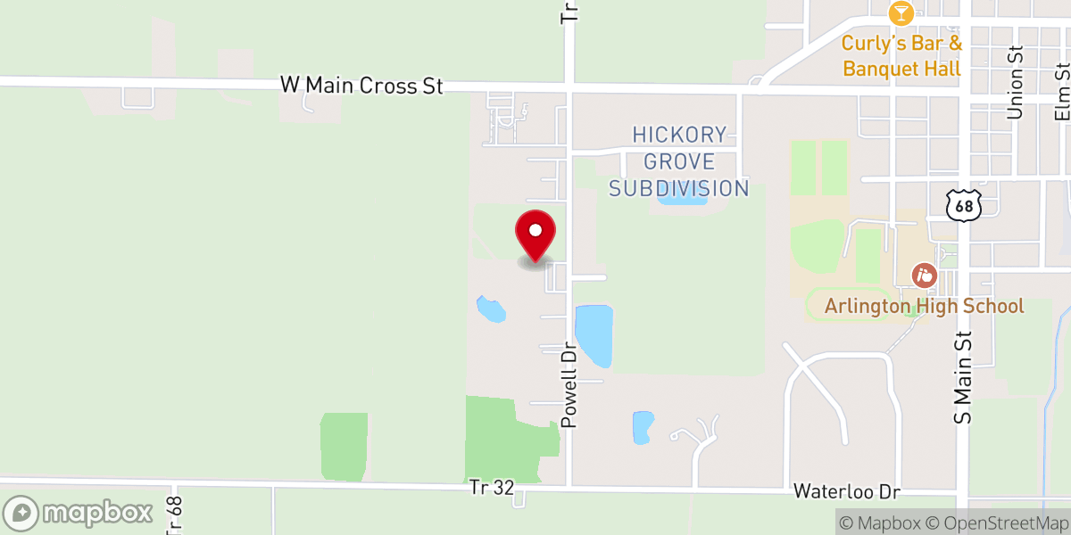 Map showing location of Redeemer Covenant Church
