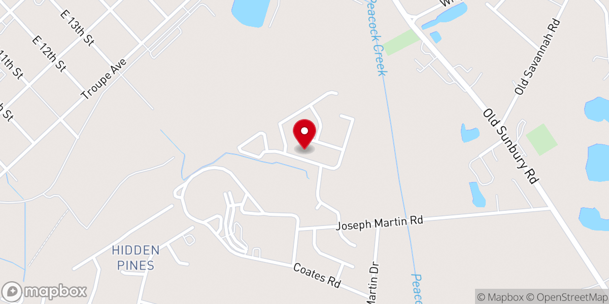 Map showing location of Walter Ross Ministries, Inc.