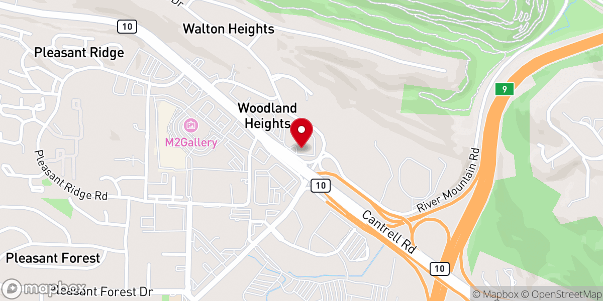 Map showing location of TAG Church