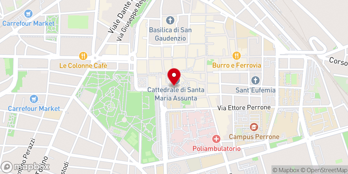 Map showing location of Diocesi di Novara