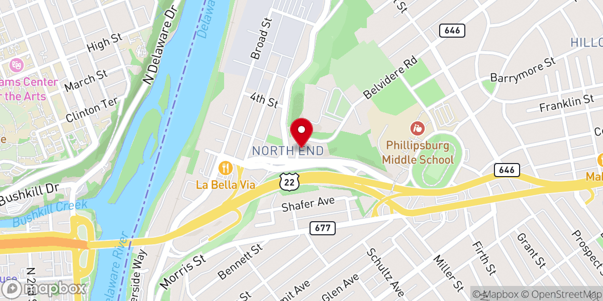 Map showing location of Tabernacle of Grace Ministry