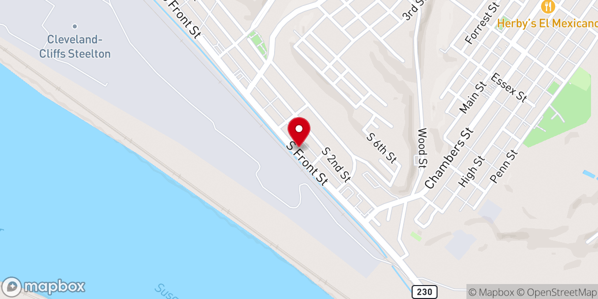 Map showing location of St Marys Catholic Club