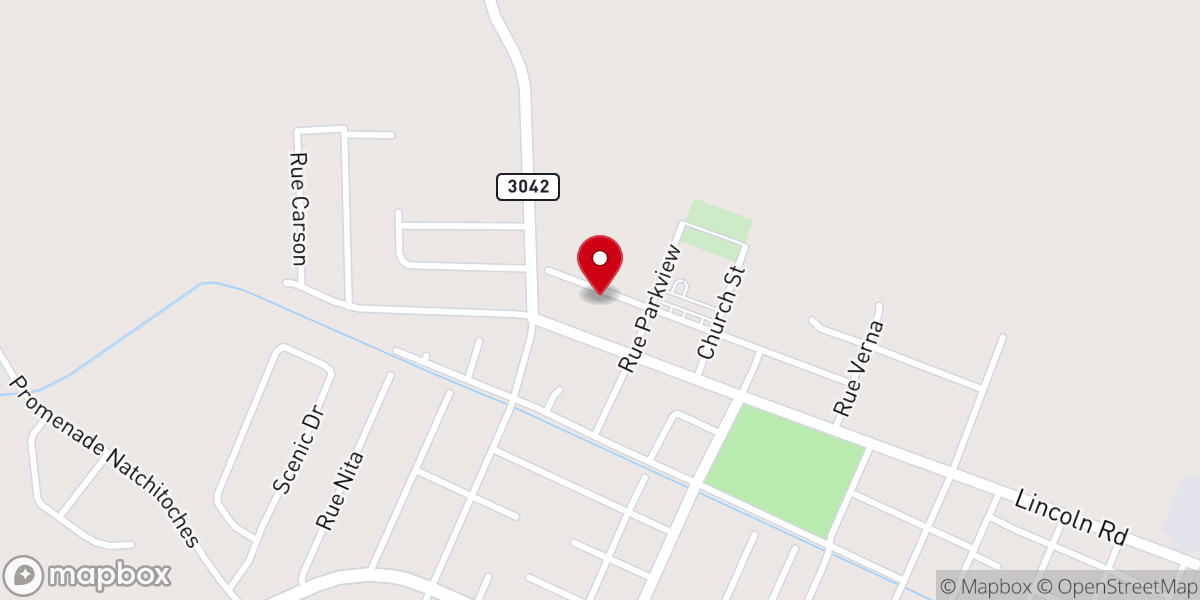Map showing location of Sacred Heart of Jesus Catholic Church