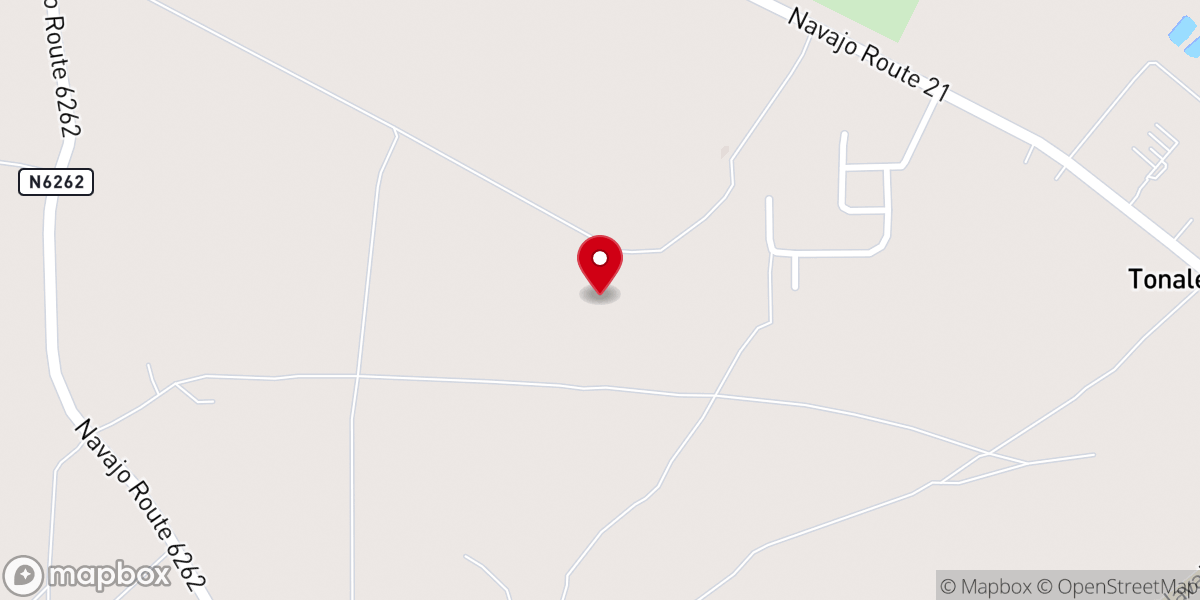 Map showing location of Mountain View Holiness Church
