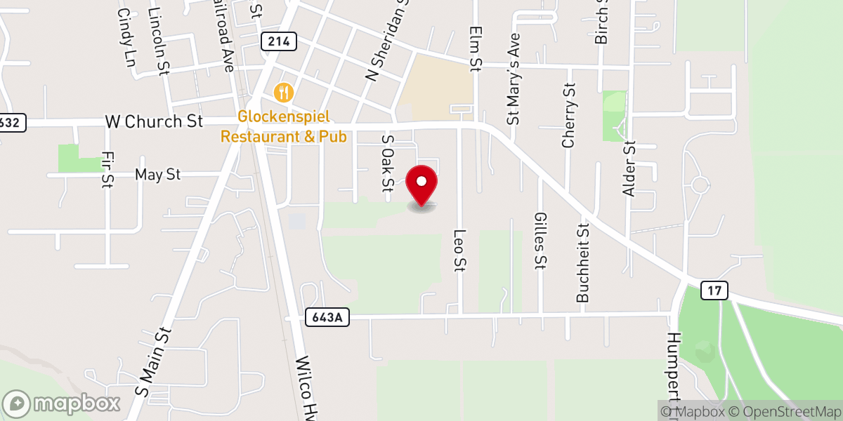 Map showing location of Missionaries of the Holy Spirit
