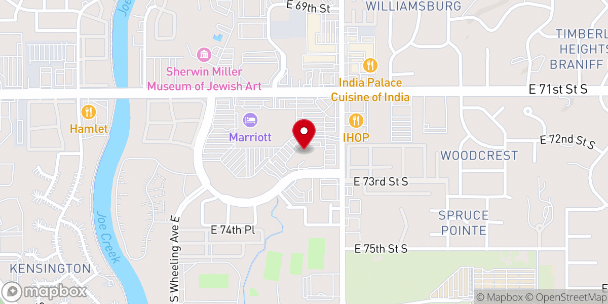 Map showing location of Hope International Ministries