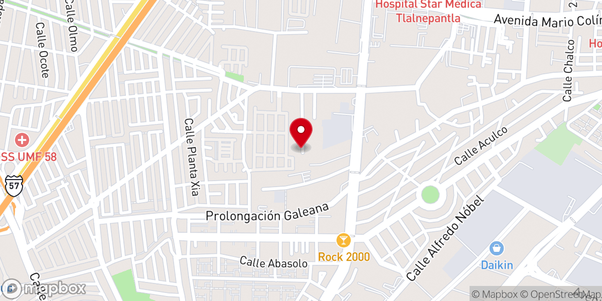 Map showing location of Gente Nueva a las Naciones
