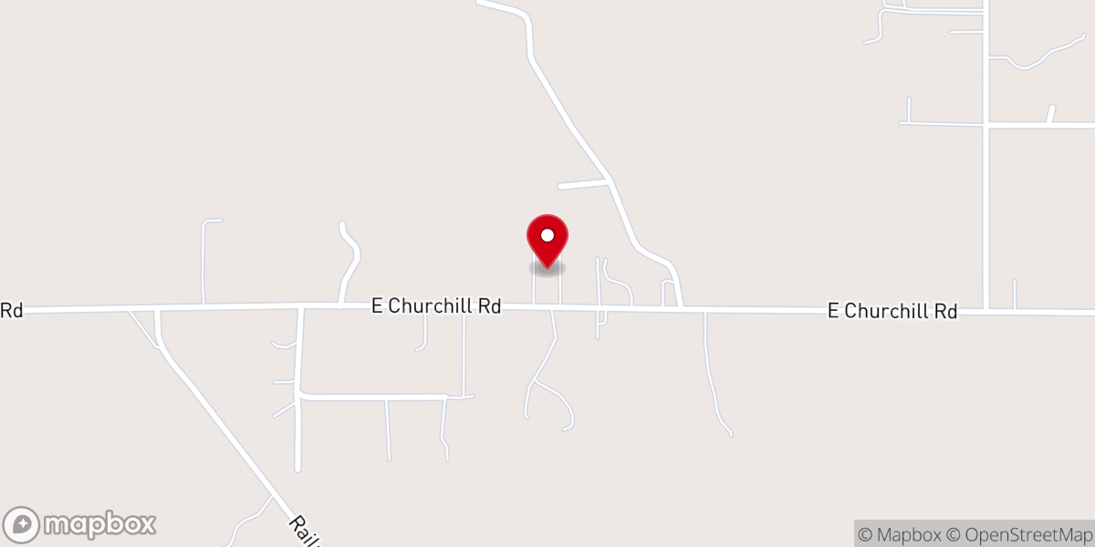 Map showing location of Cornerstone Methodist Church