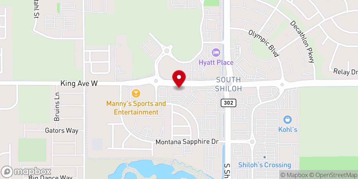 Map showing location of Fresh Life Church Billings