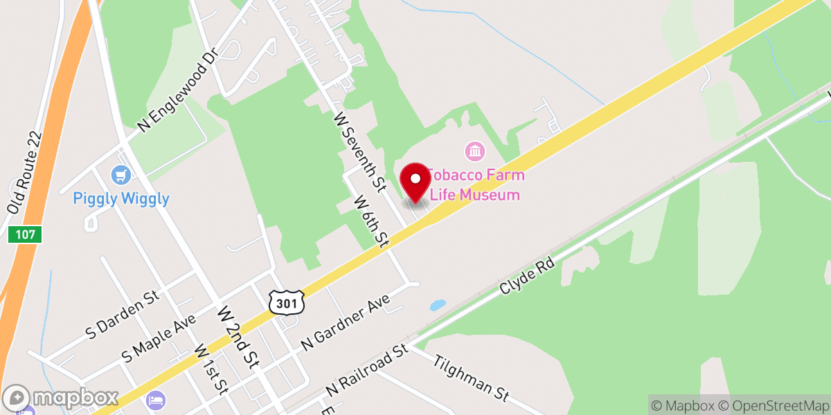 Map showing location of Kenly Chevrolet