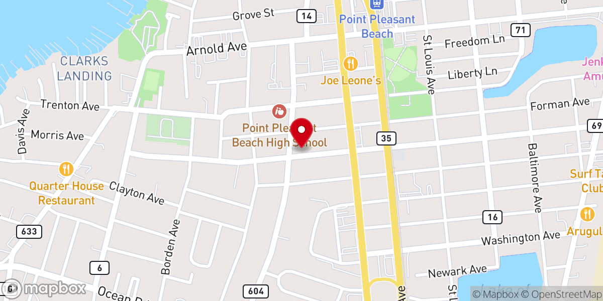 Map showing location of St Gregory's Pantry