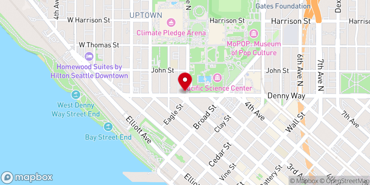 Map showing location of First United Methodist Church