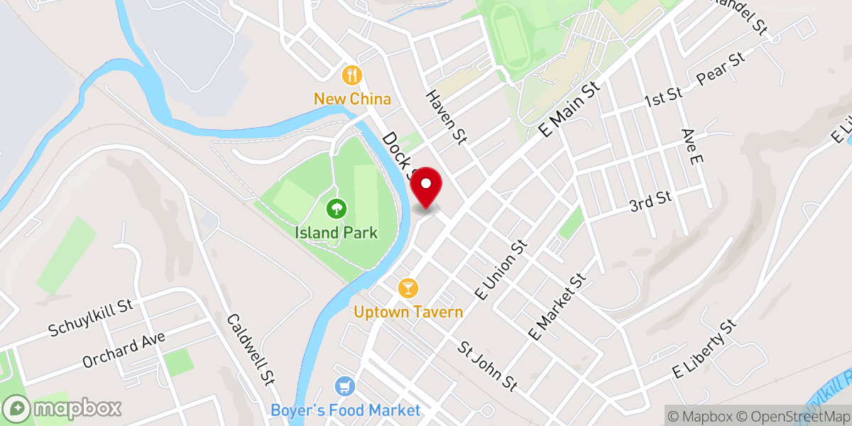 Map showing location of New Life Ministries UPC