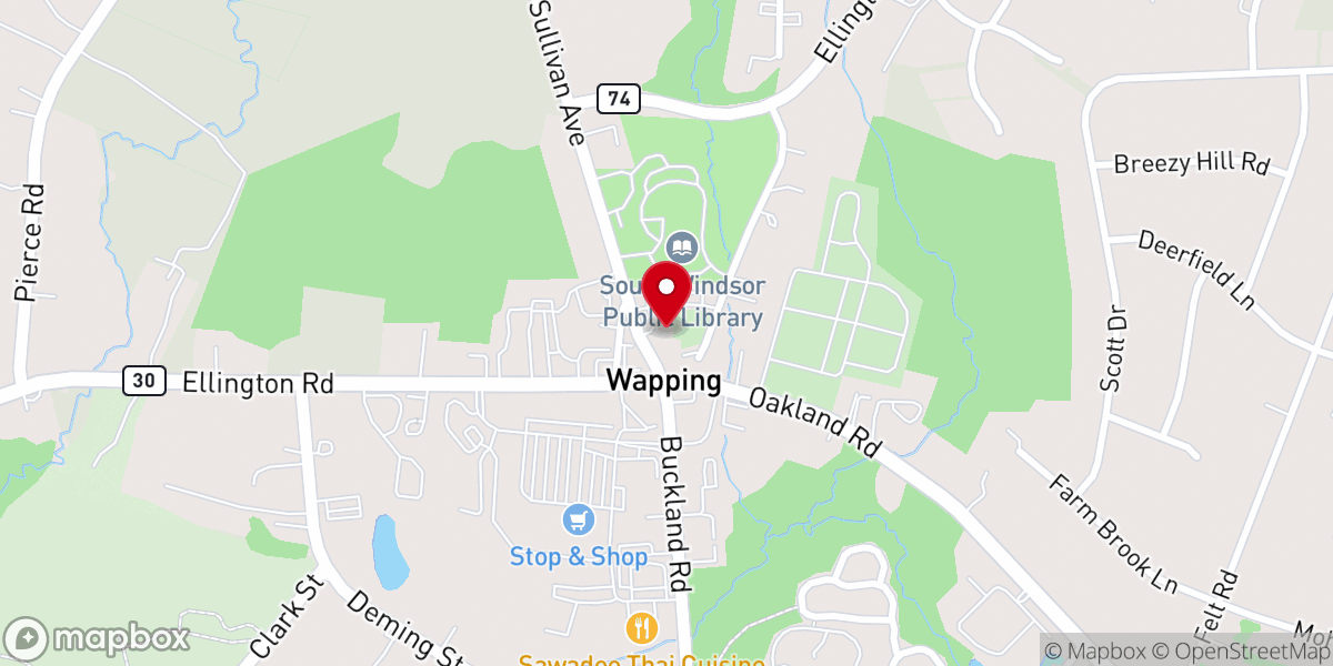 Map showing location of Wapping Community Church