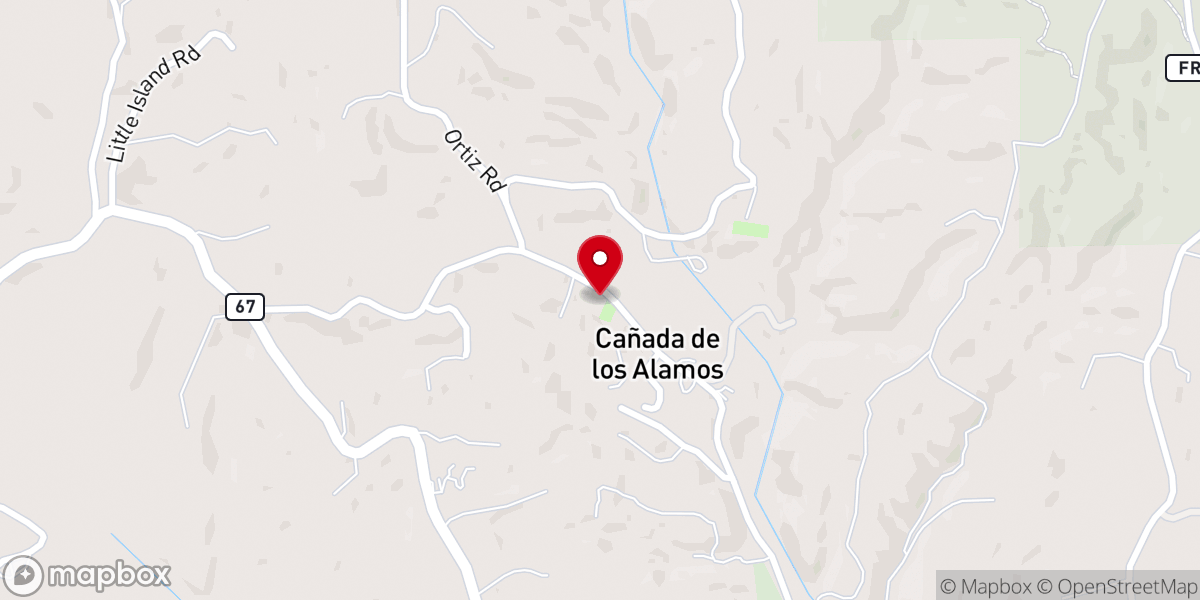 Map showing location of Church