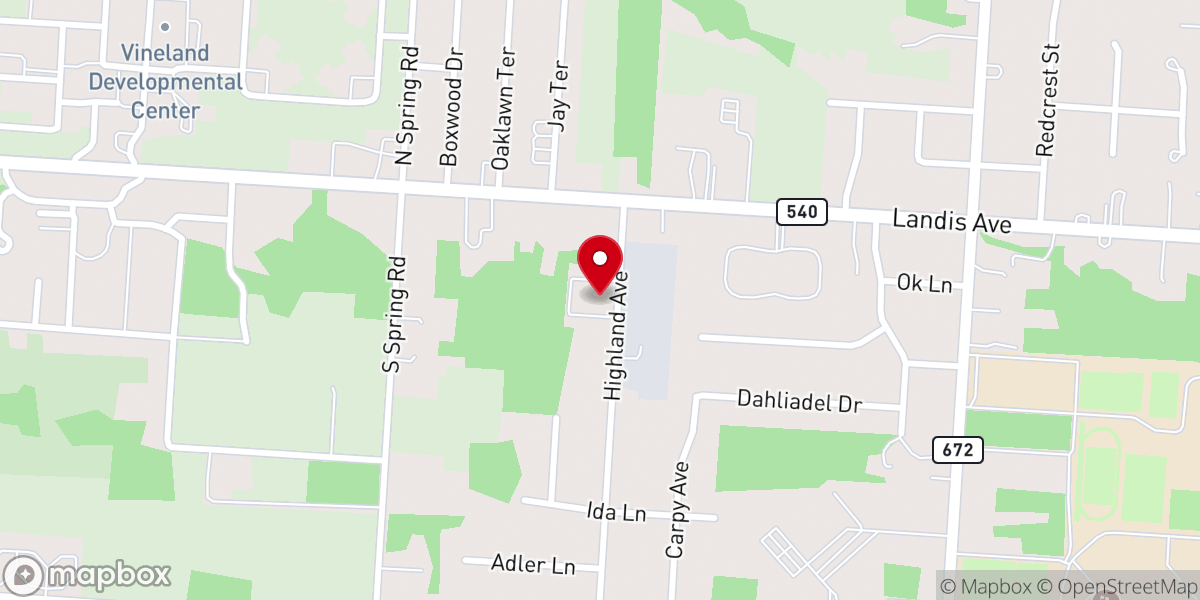 Map showing location of The Church of Jesus Christ of Latter-day Saints