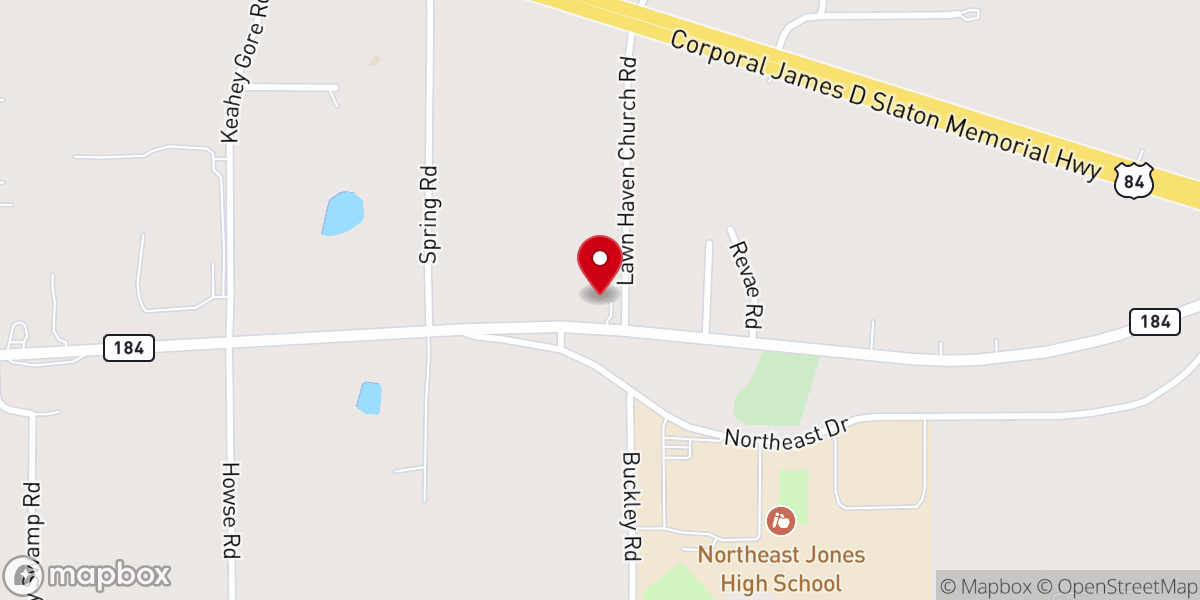 Map showing location of Pathway Community Church