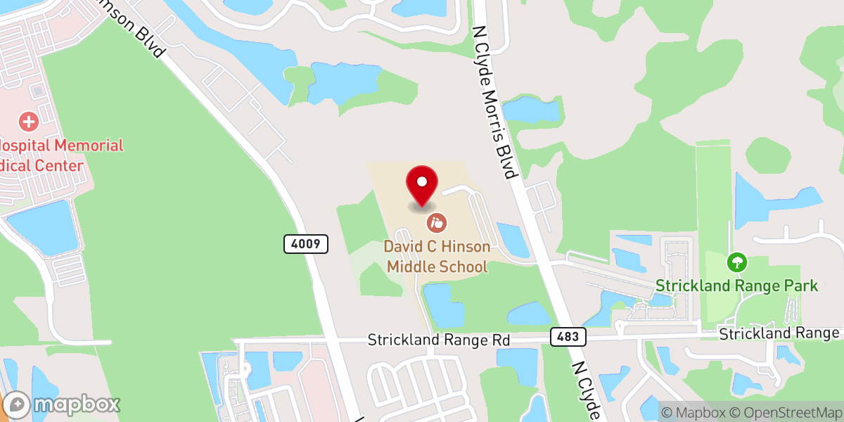 Map showing location of The Well Church