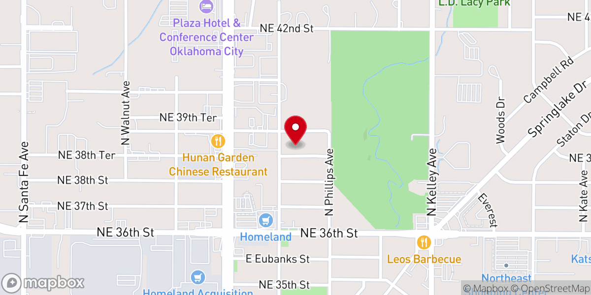 Map showing location of Net Church