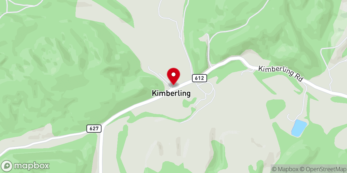 Map showing location of Salem United Methodist Church