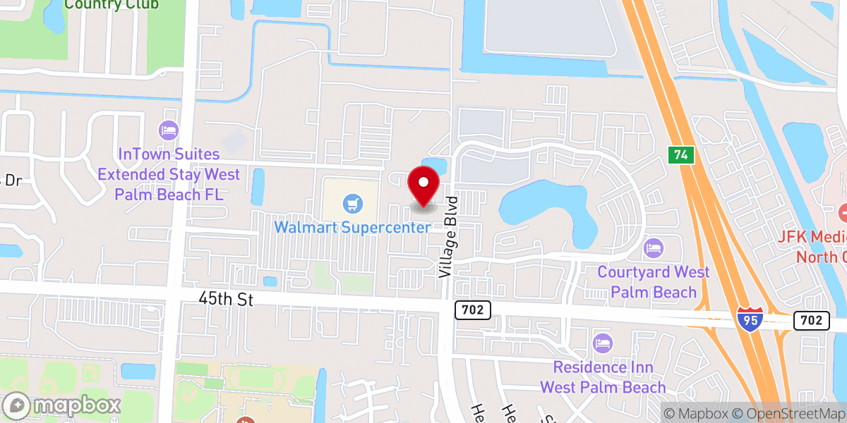 Map showing location of Philadelphia Church of the Newborns