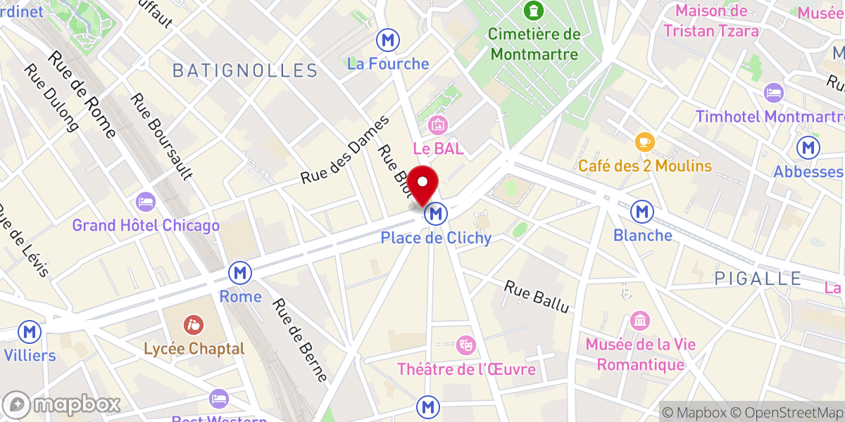 Map showing location of OOOO