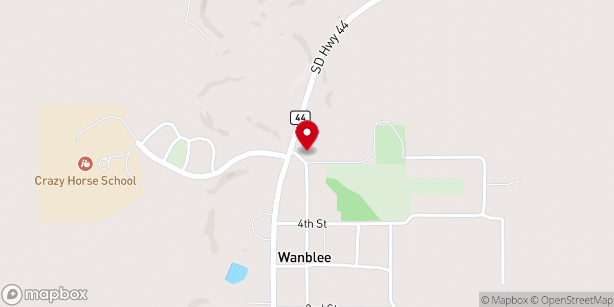 Map showing location of Gethsemane Episcopal Church