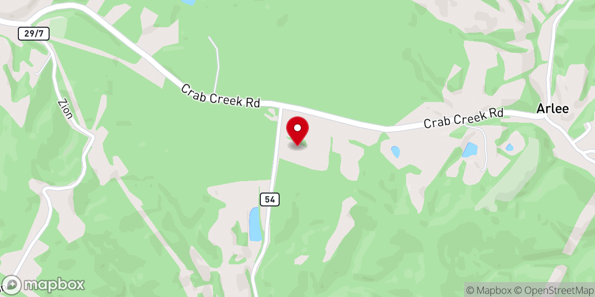 Map showing location of College Hill Church
