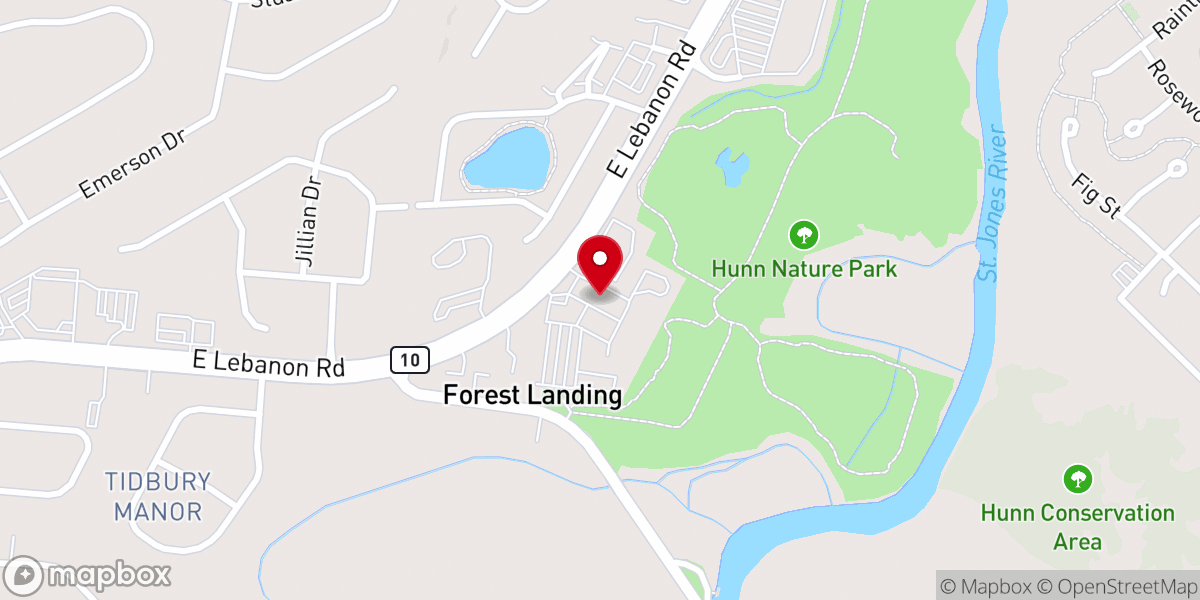 Map showing location of Three Stones Church Office