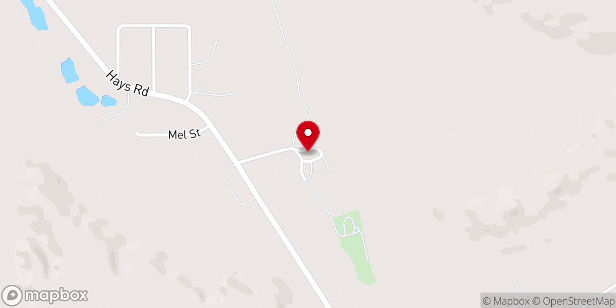 Map showing location of Saint Paul Mission