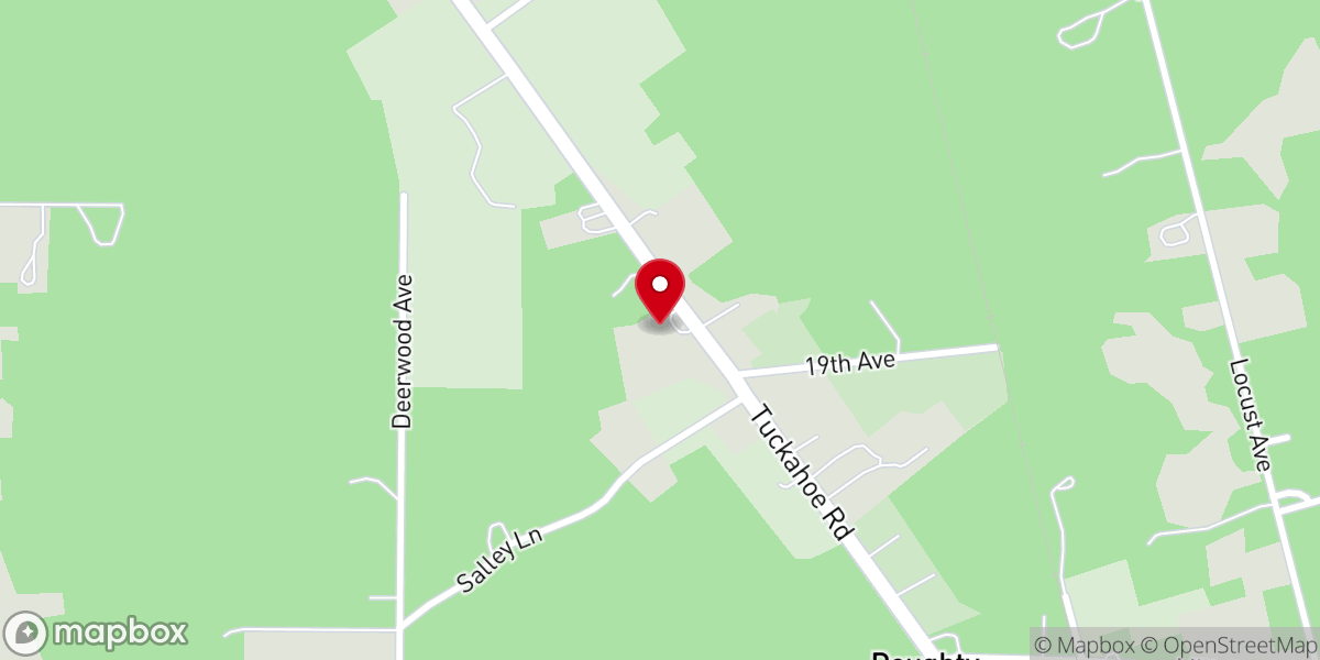 Map showing location of Milmay Christian Church