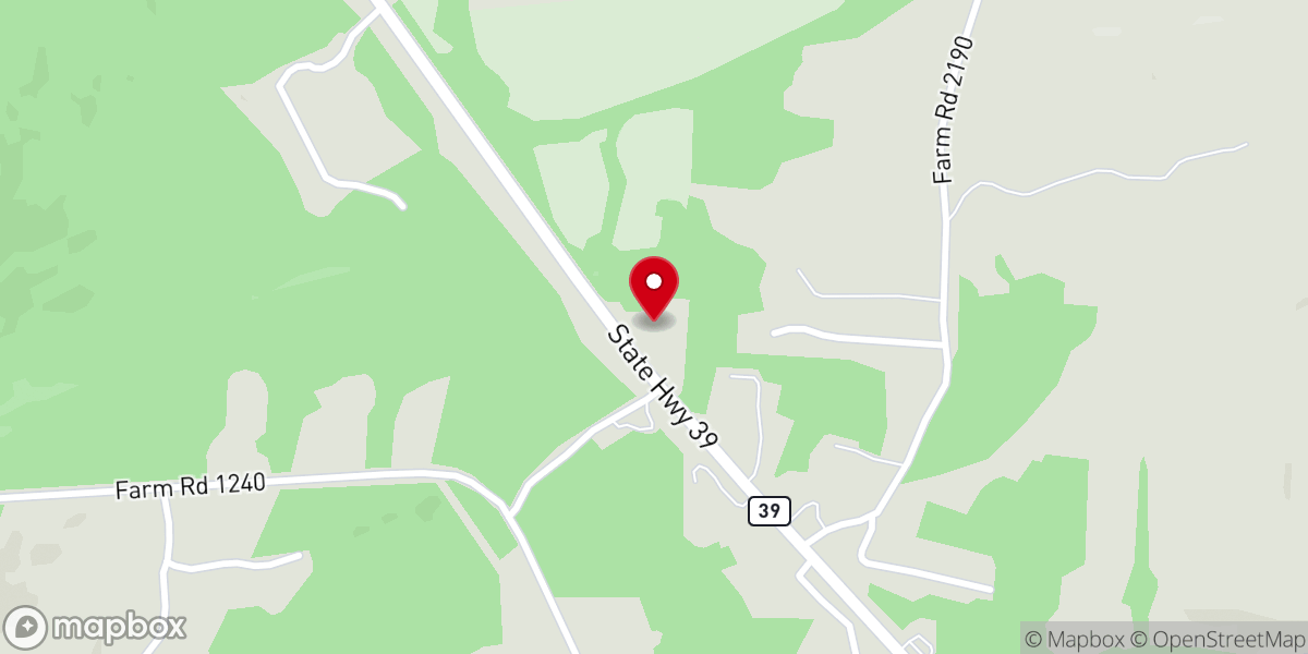 Map showing location of First Christian Church