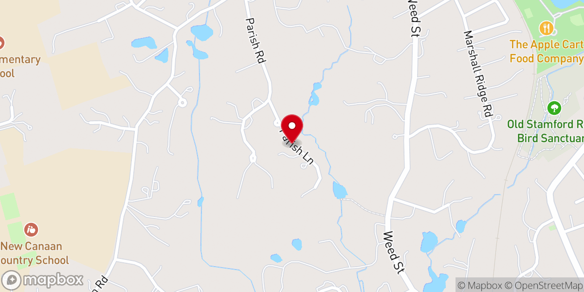 Map showing location of Parish Ln