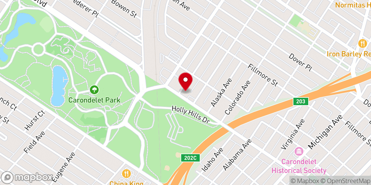 Map showing location of New Testament Christian Church