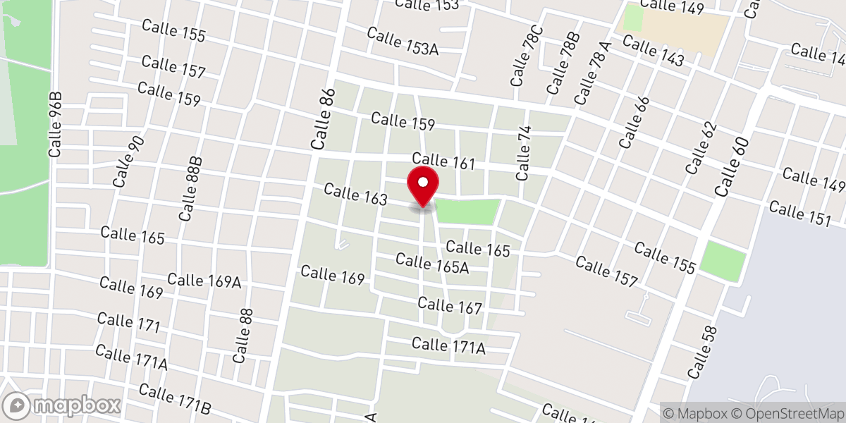 Map showing location of Iglesia Pentecostal Unida de México Adoradores de Jesús Paso Texas