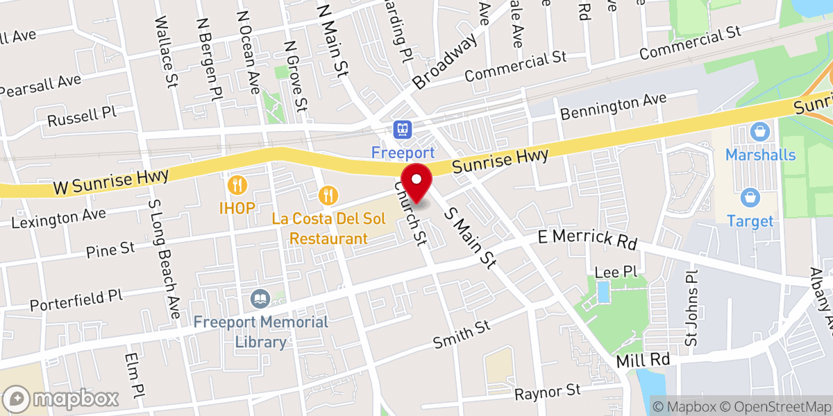 Map showing location of RCCG Abundant Grace International