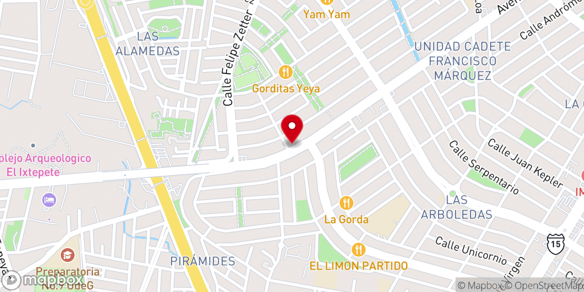 Map showing location of Buena Tierra GDL