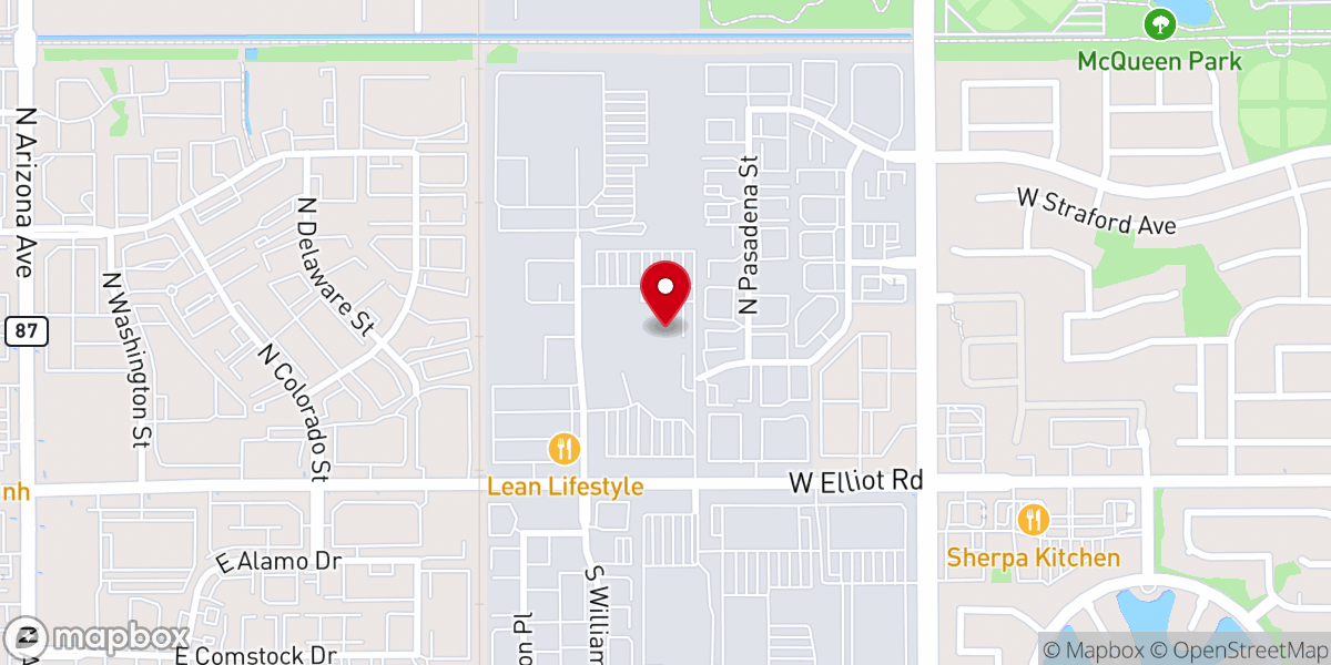 Map showing location of Redemption Gilbert