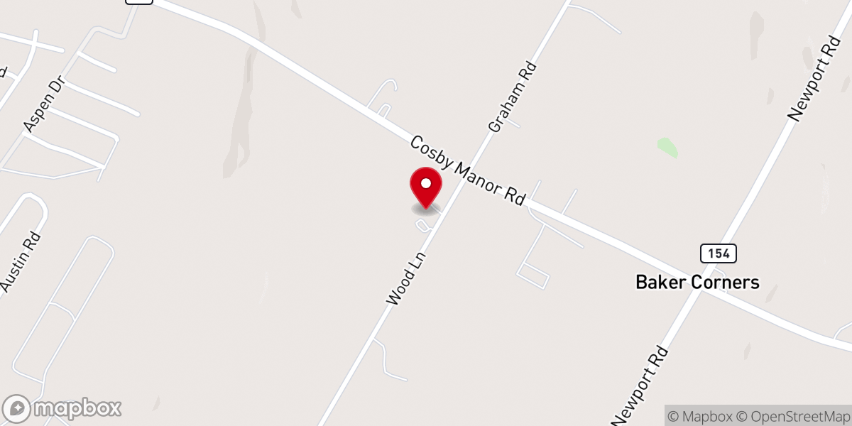 Map showing location of West Schuyler United Methodist