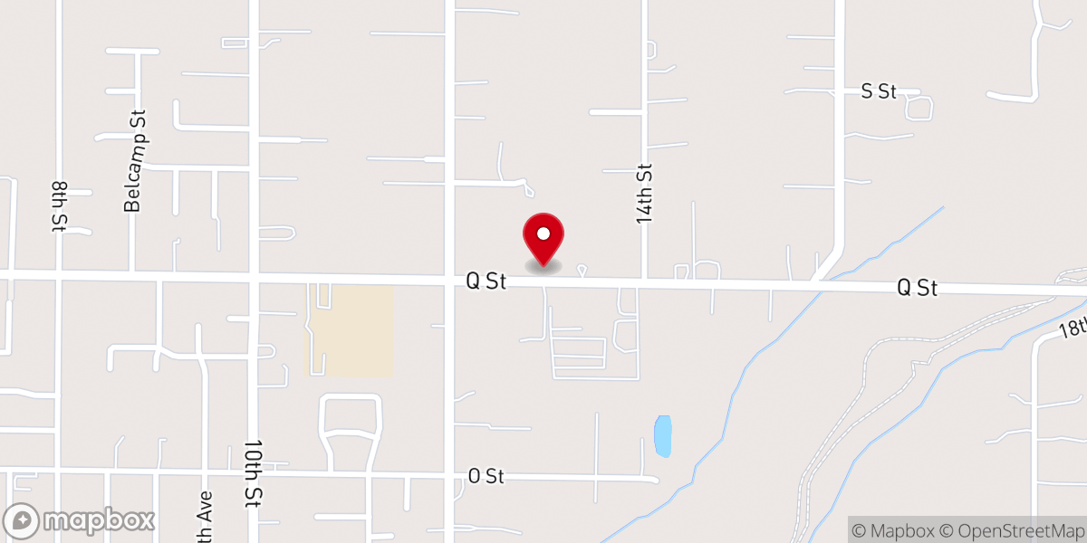 Map showing location of Full Gospel Community Church of Rio Linda